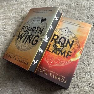 First Printing First Edition Fourth Wing and Iron Flame